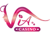 Logo VIA — vendor kasino live sayap 33 resmi Sayap33